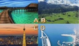 Muốn biết tương lai thành đại gia hay chạy ăn từng bữa, chọn ngay điểm du lịch yêu thích nhất và xem kết quả