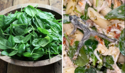  Cô gái 'mất hồn mất vía' khi phát hiện vật thể lạ trong túi rau bina mua ở siêu thị