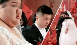 Cô dâu 200kg bị chế nhạo tới mức bật khóc, chú rể có hành động khiến khách mời xấu hổ