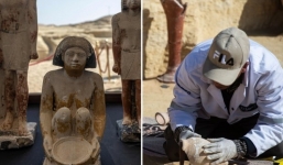 Xác ướp vàng của Ai Cập Cổ đại và bí mật ẩn sau Mona Lisa gây chấn động làng khảo cổ năm 2023