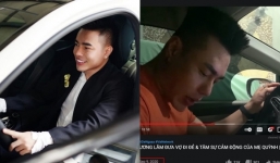 Trượt bằng lái ô tô thứ 14, Lê Dương Bảo Lâm gây tranh cãi với clip trước đó lái xe đưa vợ đi đẻ 