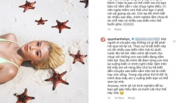 Bị 'đào' lại ảnh chụp với sao biển gây tranh cãi, Quỳnh Anh Shyn lên tiếng giải thích 