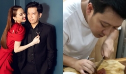Nhã Phương khoe khoảnh khắc Trường Giang lấm tấm mồ hôi khi vào bếp nấu ăn cho vợ khiến dân tình phát hờn