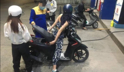 Người đổ xăng hệ lười biếng, cô gái nhận cơn mưa 'gạch đá' của dân mạng