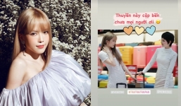 Vừa bị nghi vấn quay lại với Sơn Tùng, Thiều Bảo Trâm ẩn ý đang 'tương tư' ai đó?