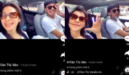 Clip của Trung Ruồi và Trần Vân bị Tiktok cảnh báo vì vi phạm luật giao thông