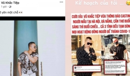 Phản ứng của Vũ Khắc Tiệp sau khi các thành phố trong lịch trình bị tạm dừng hoạt động giải trí