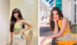 Màn chúc mừng 'gây lú' của Khánh Vân (Mắt Biếc) với Hoa hậu Khánh Vân khi đạt Top 21 Miss Universe 2020