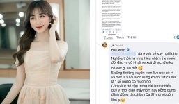 Hòa Minzy xoá bài đăng 'khán giả nuôi nghệ sĩ' vì sợ bị kéo vào ồn ào với bà Phương Hằng?