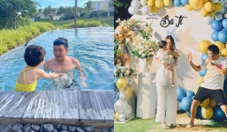 Trường Giang khoe ảnh chơi cùng con gái cưng, dân tình xuýt xoa vì quá đáng yêu