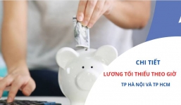 Chi tiết mức lương tối thiểu giờ áp dụng tại Hà Nội và TP HCM từ 1/7