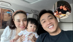 Khoe loạt ảnh gia đình hạnh phúc, Cường Đôla thẳng tay 'bóc mẽ' ái nữ đầu lòng 