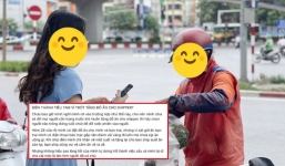 Tặng đồ cho nam shipper trẻ tuổi, cô gái bị 'dằn mặt' vì bị cho là 'tiểu tam'