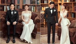 Dù khẳng định chia tay nhưng Đình Tú vẫn đăng ảnh cưới vô cùng tình tứ bên Hương Giang 