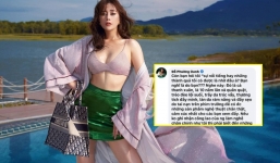 Phương Oanh đáp trả cực căng giữa ồn ào tình ái với Shark Bình