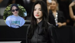 Rũ bỏ hình ảnh thanh lịch trong nước, Song Hye Kyo 'đổi gu' cá tính ở trời Tây