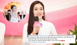 'Bà trùm hoa hậu' Phạm Kim Dung nhắn nhủ điều đặc biệt đến 'con cưng' Lương Thùy Linh