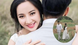 Bà xã Lê Dương Bảo Lâm xả ảnh cưới cực ngọt ngào, nhắn nhủ câu đầy thâm ý