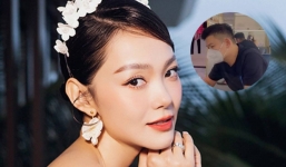 Minh Hằng lộ ảnh đi mua sắm cùng ông xã, xưng hô cực ngọt ngào
