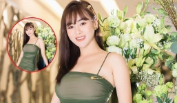 Phương Oanh khoe trọn body cực phẩm trong chiếc váy voan mỏng manh