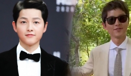 Song Joong Ki gây ngỡ ngàng với nhan sắc ở tuổi U40 qua ống kính của 'team qua đường'