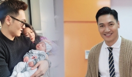 Mạnh Trường tiếp tục khiến dân tình bấn loạn với diện mạo cực phẩm của quý tử 