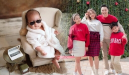 Mạnh Trường xả ảnh cực yêu của quý tử, bà xã nam diễn viên gây chú ý với ngoại hình sau sinh 