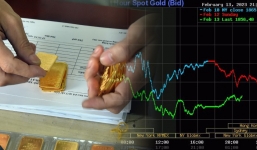 Giá vàng hôm nay 14/2, vàng 9999 10K 14K 18K 24K: Tiếp đà lao dốc nhẹ