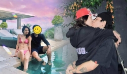 Bảo Anh khoe dáng bốc lửa hậu lộ ảnh khóa môi nồng cháy nam vũ công