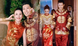 Đậu Kiêu xả ảnh cưới bên ái nữ vua sòng bạc cùng dòng chia sẻ chú ý