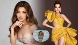 Trân Đài xả ảnh khoe body rực lửa, đúng chuẩn phong độ nàng hậu