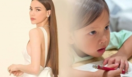 Ái nữ nhà Hồ Ngọc Hà lộ góc nghiêng 'sao y bản chính' của mẹ khiến dân tình thích thú