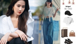 Choáng ngợp khi bóc giá set đồ Lưu Diệc Phi diện ở sân bay: Sơ sơ cũng 2,8 tỷ đồng!