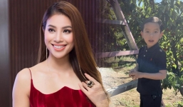 Phạm Hương hiếm hoi tiết lộ diện mạo của hai quý tử, khoảnh khắc giản dị gây chú ý