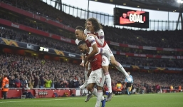 Cặp tiền đạo thay nhau nổ súng, Arsenal nhận lợi thế cực lớn tại bán kết Europa League 