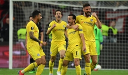 Hazard ngồi dự bị, Chelsea vẫn mỉm cười rời nước Đức sau trận bán kết Europa League