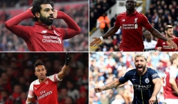 Dẫn đầu danh sách dội bom, Salah có cơ hội đoạt danh hiệu Vua phá lưới Ngoại hạng Anh