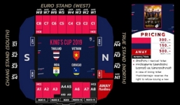 BTC King's Cup 2019 bán vé giá 'cắt cổ' cho CĐV Việt Nam 