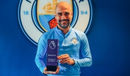 Vượt qua Jurgen Klopp, Pep Guardiola trở thành HLV xuất sắc nhất Ngoại hạng Anh