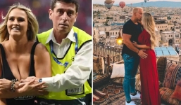 Người đẹp đại náo trận chung kết C1 được bạn trai 'thưởng nóng'