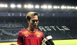 Văn Toàn: 'Trận gặp Thái Lan cũng bình thường thôi'