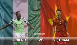 ĐT Việt Nam có cơ hội chạm trán với dàn sao của ĐT Nigeria