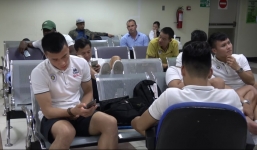 Quang Hải cùng đồng đội bị hành xác, mất gần 3 ngày mới được bay về Việt Nam