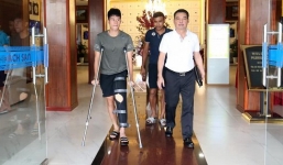 Được đài thọ 600 triệu đồng, Đình Trọng chốt ngày sang Singapore điều trị chấn thương