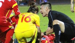 Trọng tài xử lý cực nhanh, cứu nữ cầu thủ tự cắn lưỡi tại giải VĐQG nữ 2019