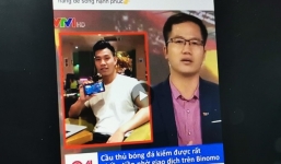 Bimono giả mạo đài truyền hình VTV, đưa sao U23 Việt Nam vào quảng bá hình thức cá cược