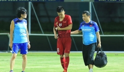 Đội trưởng U23 Việt Nam vào viện vì chấn thương sau trận giao hữu 