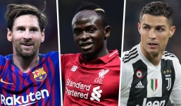 Cầu thủ xuất sắc nhất Champions League: Messi - Ronaldo đối đầu với dàn sao Liverpool