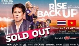 Vé trận Thái Lan vs Việt Nam bán hết sạch trong vòng 15 phút