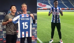 Văn Hậu phát biểu đầy tự hào, sẽ cố gắng để thế giới biết đến Việt Nam